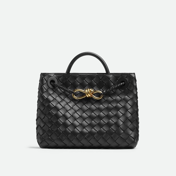 Bottega Veneta Handbags - BOTTEGA VENETA Andiamo Small Woven Tote